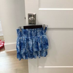 Ramy Brook tier skirt with smock waist